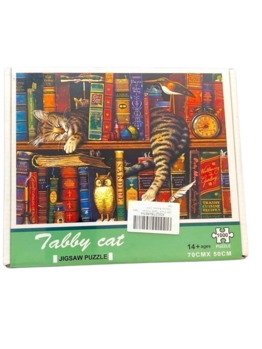 NEW TABBY CATS 1000 puzzle New in Box Tabby Cat Jigsaw Puzzle Colorful Design